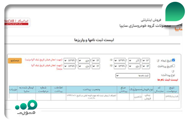 مشاهده نتایج قرعه کشی سایپا