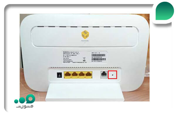 نحوه ریست مودم ایرانسل به روش سخت افزار