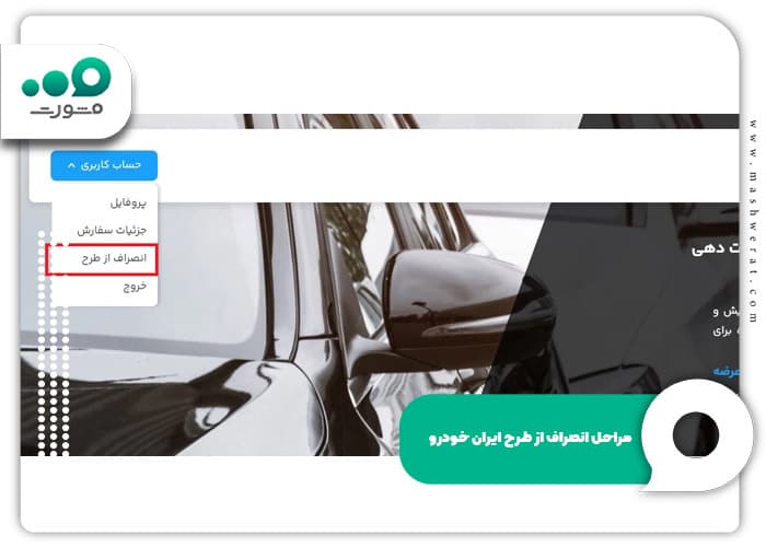 مراحل انصراف از خرید ایران خودرو