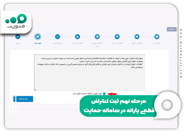 مرحله نهم ثبت اعتراض قطعی یارانه در سامانه حمایت