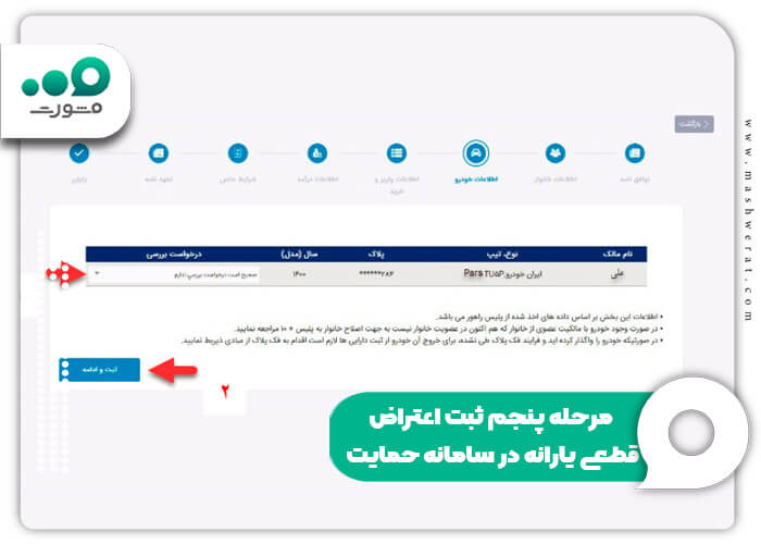 مرحله پنجم ثبت اعتراض قطعی یارانه در سامانه حمایت