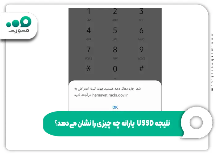نتیجه USSD یارانه چه چیزی را نشان می_دهد؟