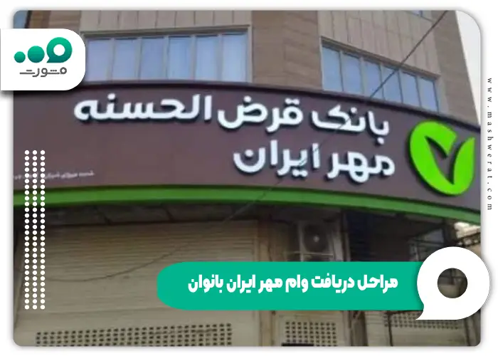 مراحل دریافت وام مهر ایران بانوان
