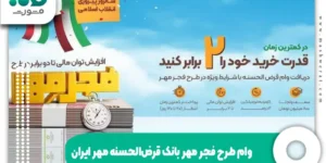وام طرح فجر مهر بانک قرضالحسنه مهر ایران