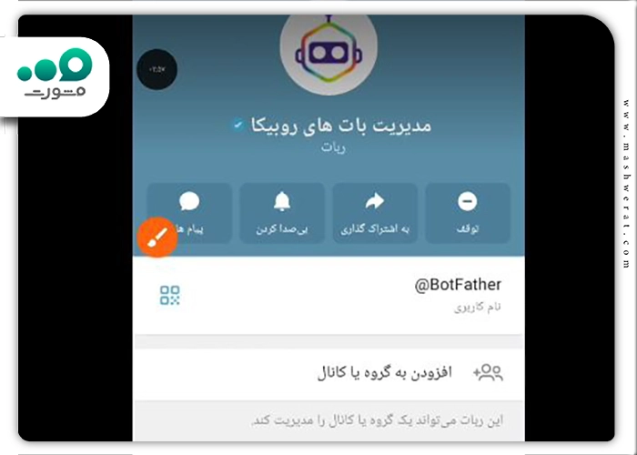 آموزش ساخت بات و دریافت توکن برای مدیریت گروه در روبیکا مرحله دوم