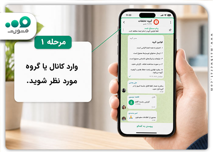 ریپورت کردن در روبیکا